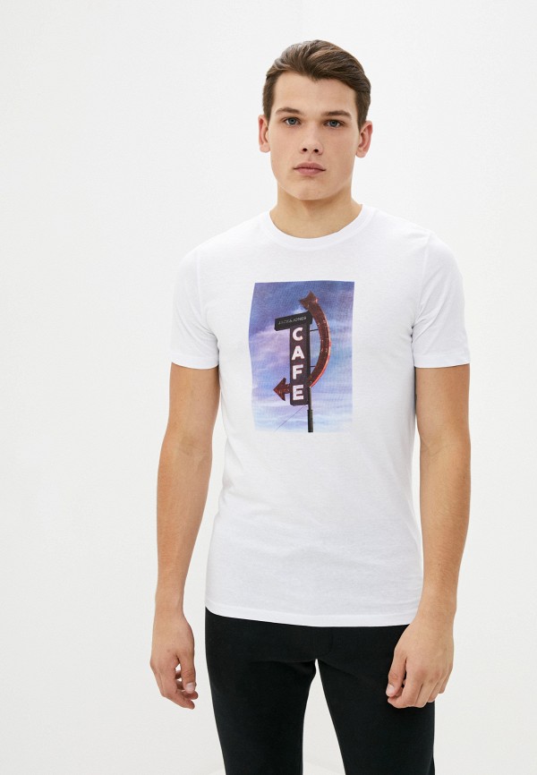 

Футболка Jack & Jones, Белый, Jack & Jones JA391EMJQLN6