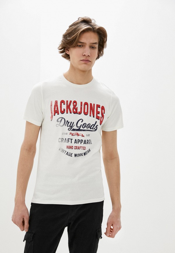 

Футболка Jack & Jones, Белый, Jack & Jones JA391EMJQLN7