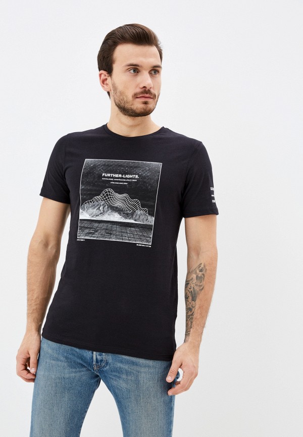 

Футболка Jack & Jones, Черный, Jack & Jones JA391EMJQMH1