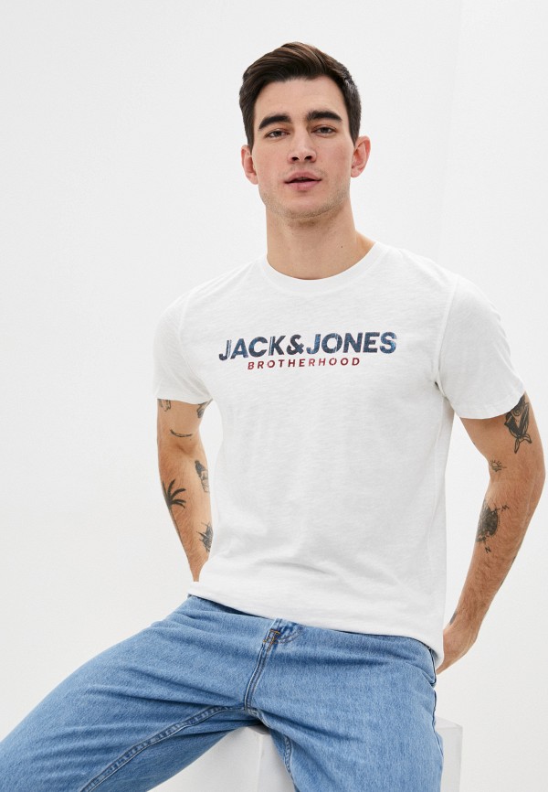 

Футболка Jack & Jones, Белый, Jack & Jones JA391EMJQMI3