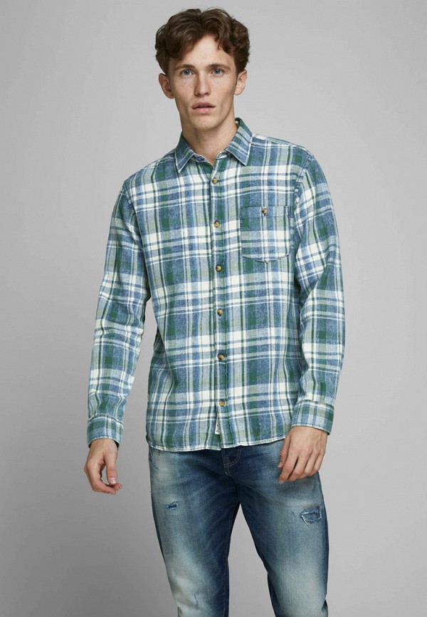 

Рубашка Jack & Jones, Бирюзовый