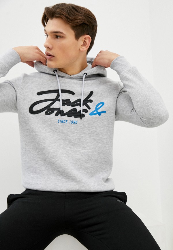 

Худи Jack & Jones, Серый, Jack & Jones JA391EMJQMV0