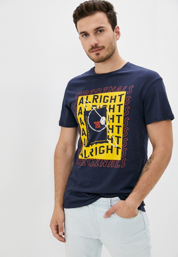 

Футболка Jack & Jones, Синий
