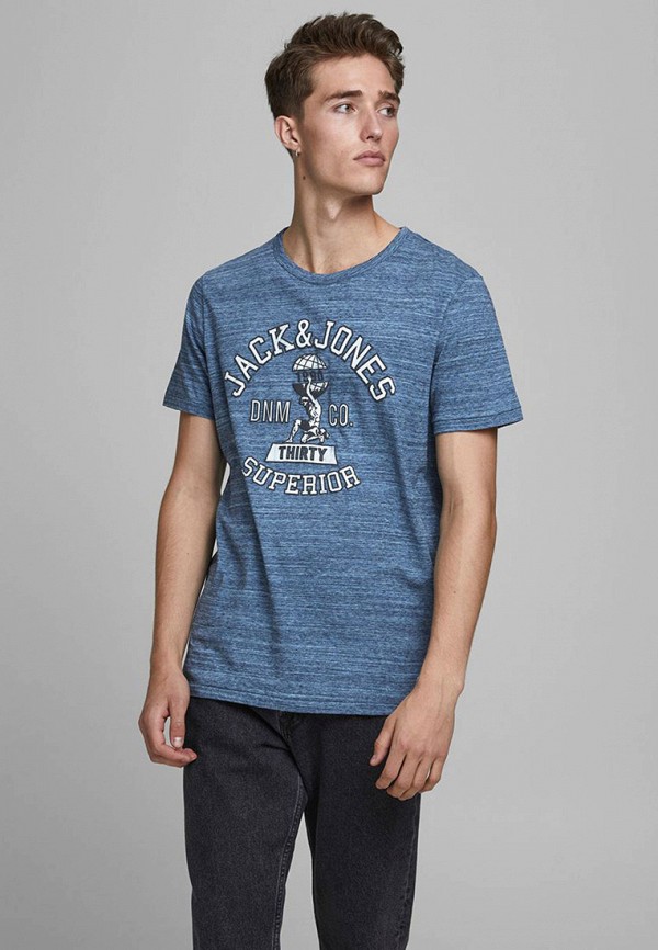 

Футболка Jack & Jones, Синий, Jack & Jones JA391EMJQNE6