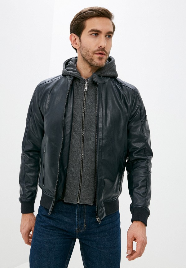 фото Куртка кожаная jack & jones