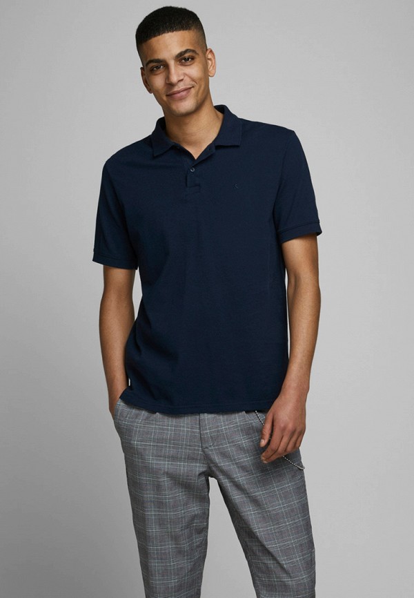 

Поло Jack & Jones, Синий, Jack & Jones JA391EMKEED0