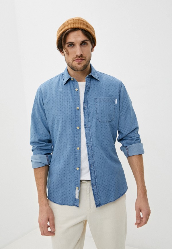 

Рубашка Jack & Jones, Голубой, Jack & Jones JA391EMKSKM5