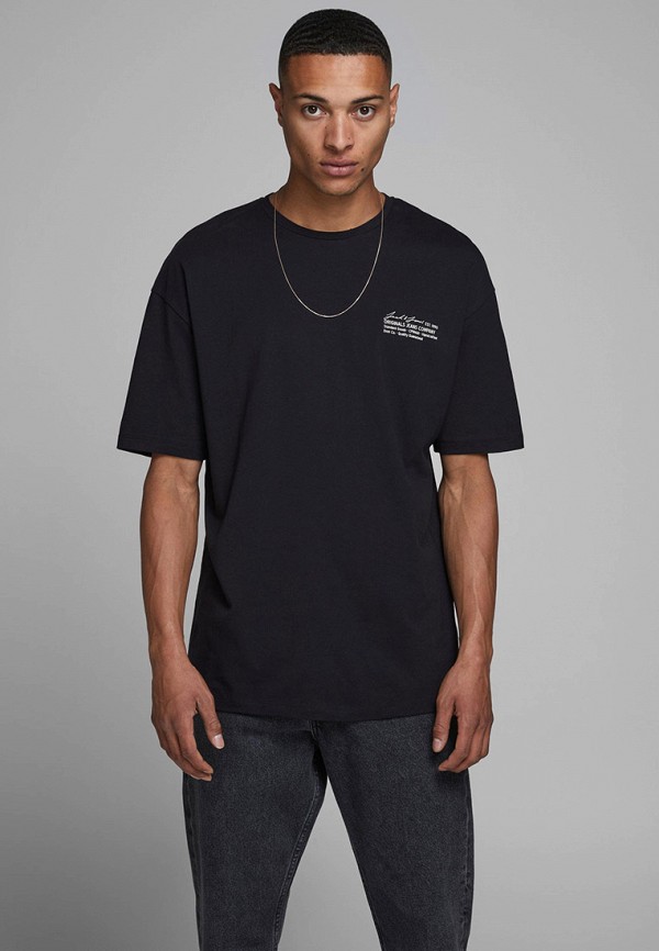 

Футболка Jack & Jones, Черный, Jack & Jones JA391EMLTMV3