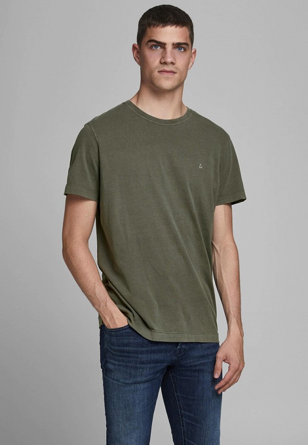 

Футболка Jack & Jones, Хаки, Jack & Jones JA391EMLTNG9