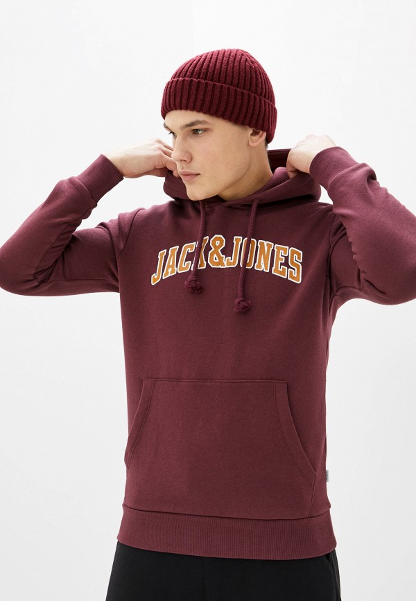 

Худи Jack & Jones, Бордовый, Jack & Jones JA391EMLUKE7