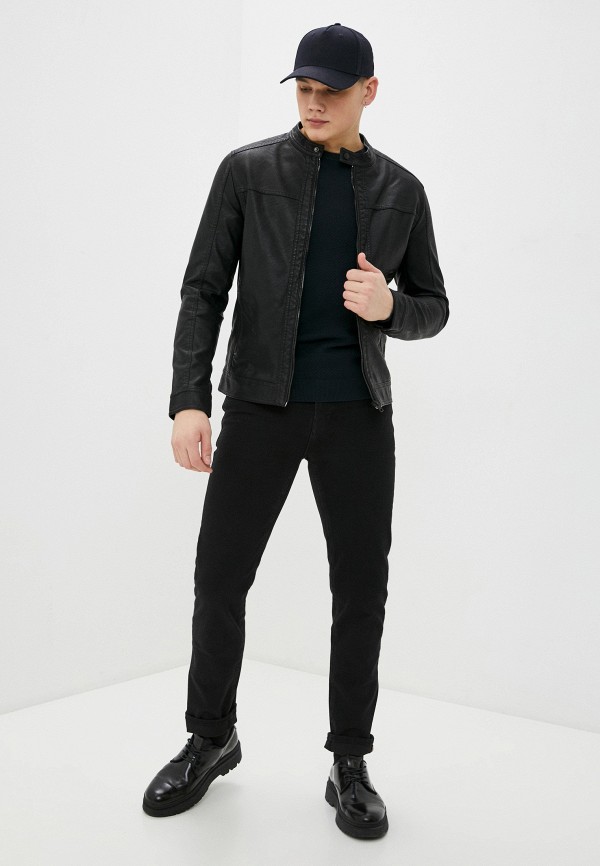 фото Куртка кожаная jack & jones