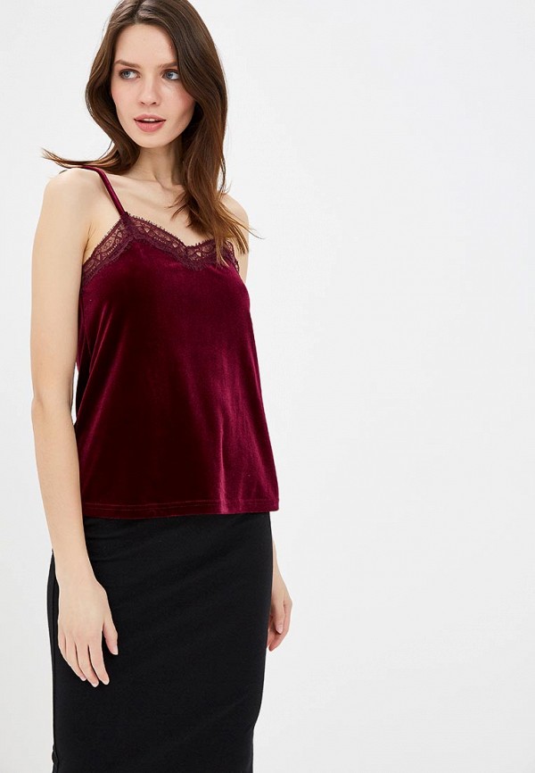 

Топ Jacqueline de Yong; Jacqueline de Yong JA908EWCYFF2, Бордовый