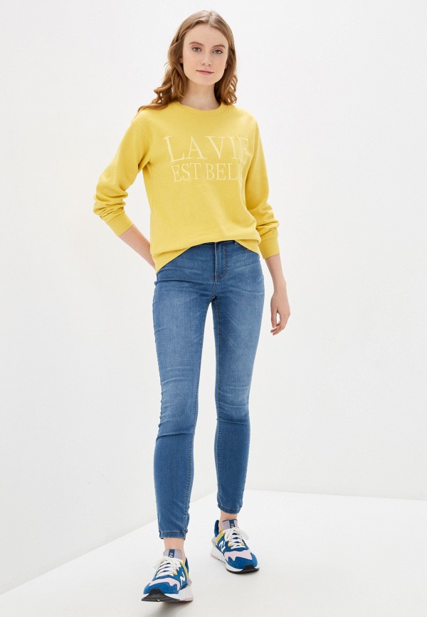 

Свитшот Jacqueline de Yong, Желтый, Jacqueline de Yong JA908EWHITH6