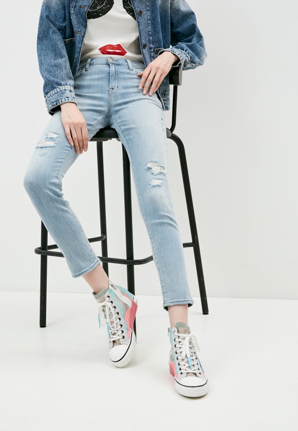 

Джинсы J Brand, Голубой, MID RISE SKINNY
