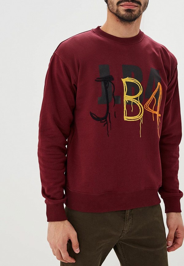 

Свитшот J.B4, J.B4 JB003EMDBME1, Бордовый