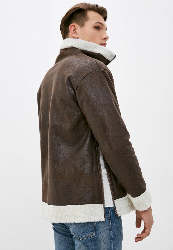 

Дубленка J.B4, Коричневый, J.B4 JB003EMKGZP5