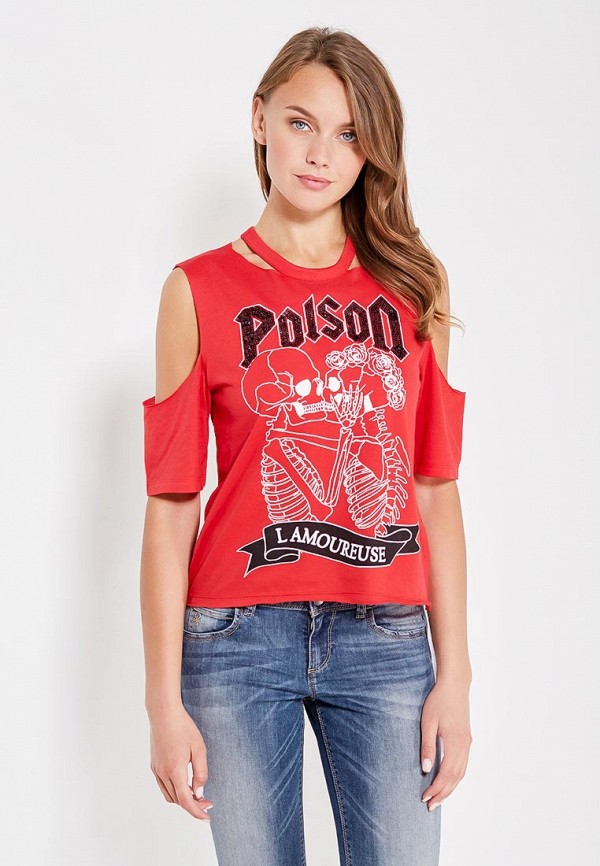 

Футболка Jennyfer, Красный