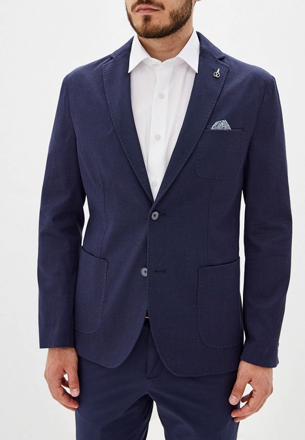 

Пиджак J. Hart & Bros, J. Hart & Bros JH001EMENUE2, Синий