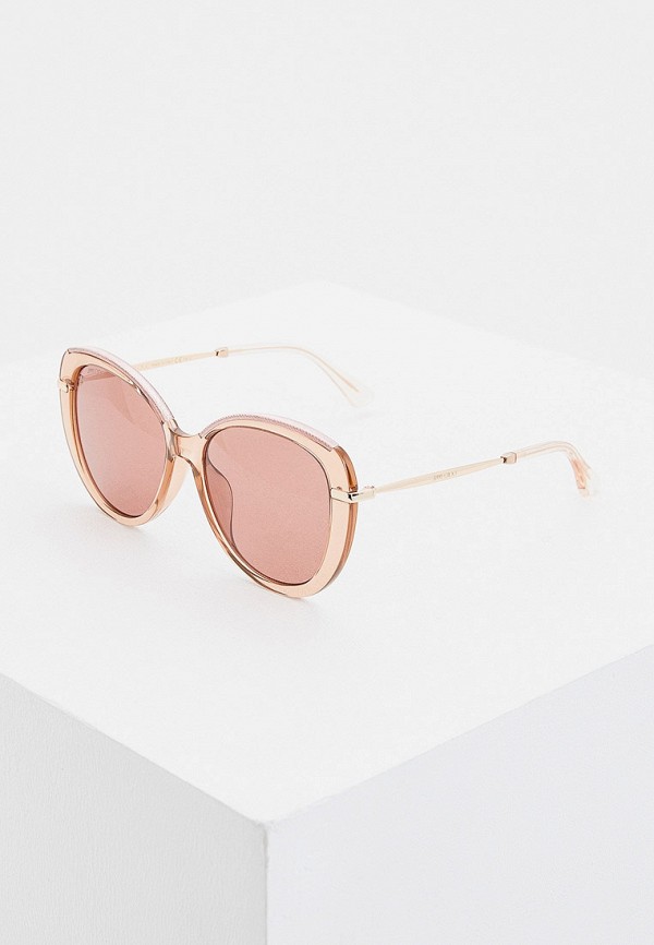 

Очки солнцезащитные Jimmy Choo, Розовый, PHEBE/F/S W66