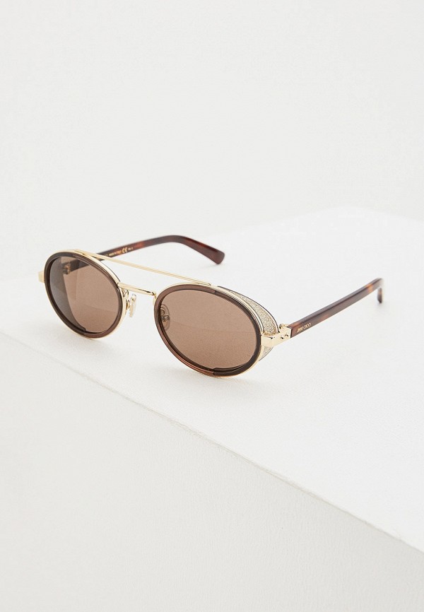 

Очки солнцезащитные Jimmy Choo, Коричневый, TONIE/S FG4