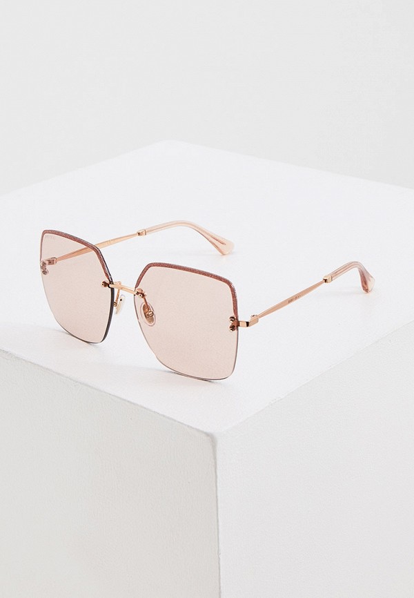 

Очки солнцезащитные Jimmy Choo, Розовый, TAVI/S FWM
