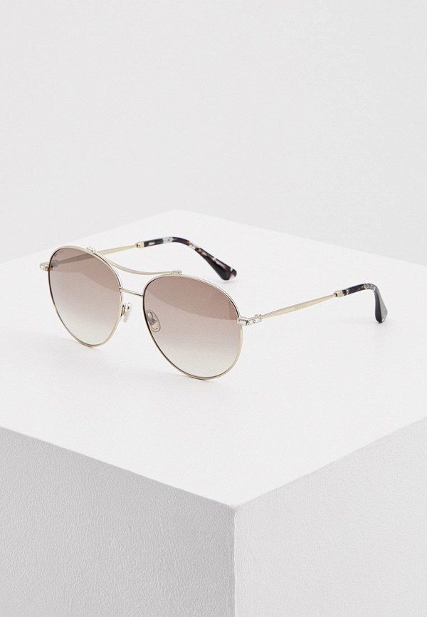 

Очки солнцезащитные Jimmy Choo, Золотой, VINA/G/SK 3YG
