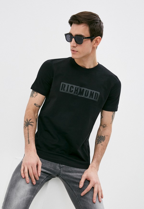 

Футболка John Richmond, Черный, John Richmond JO003EMLQBM2