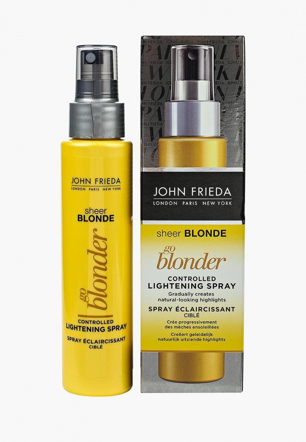 Спрей для волос John Frieda, Прозрачный, Sheer Blonde Go Blonder Осветляющий, 100 мл
