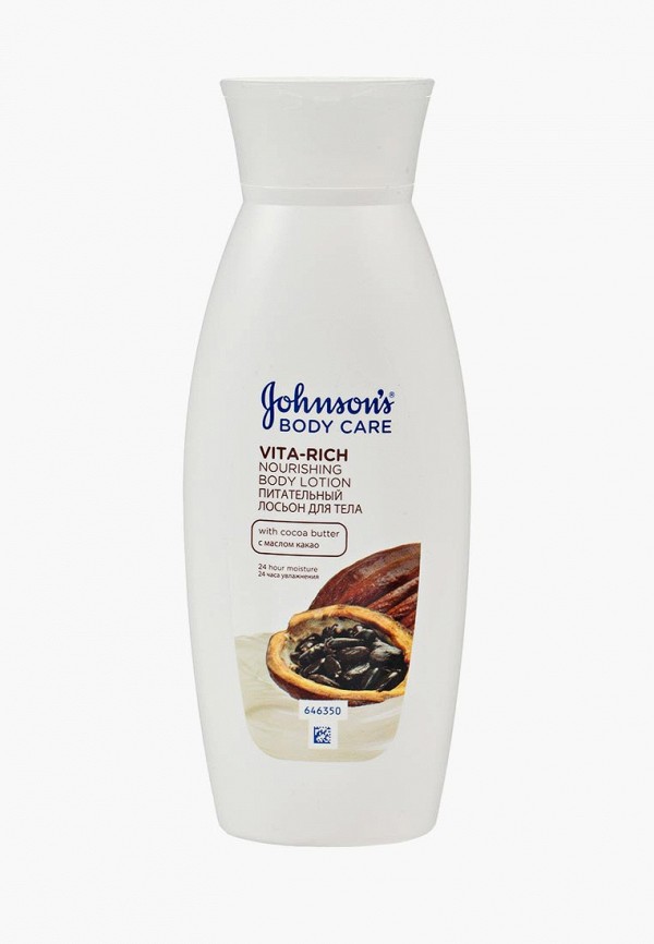 

Лосьон для тела Johnson & Johnson, Johnson's Body Care VITA-RICH с Маслом Какао Питательный, 250 мл, Белый