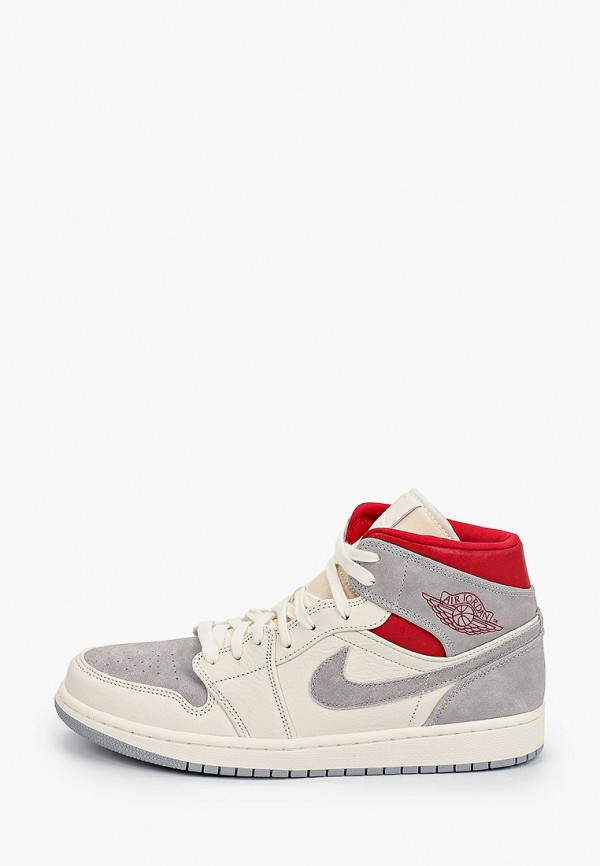 

Кеды Jordan, Серый, AIR JORDAN 1 MID PRM