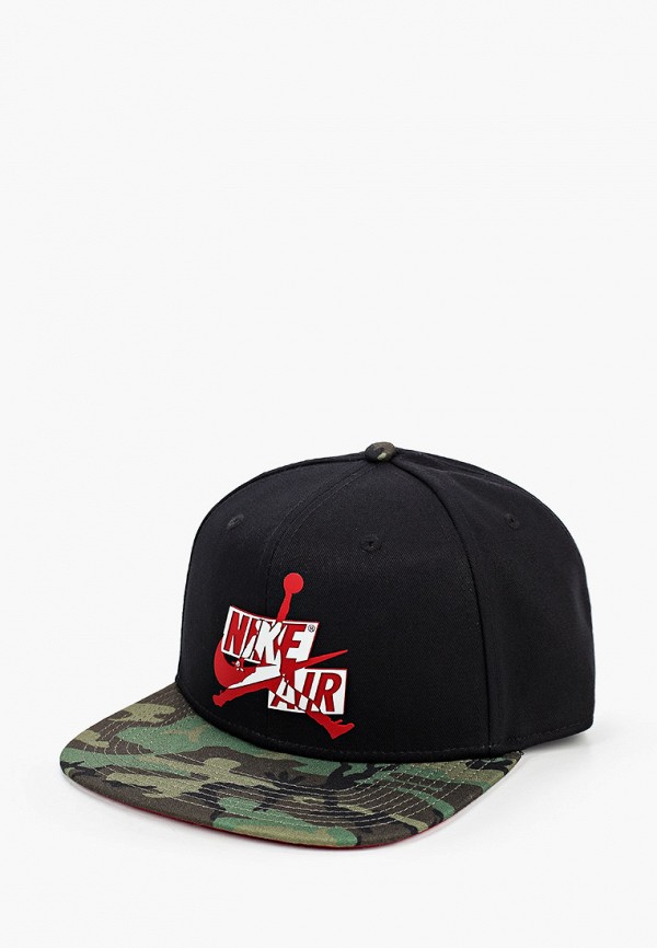 

Бейсболка Jordan, Черный, JORDAN PRO CAP JM CLCS CAMO