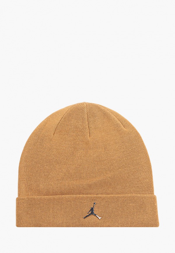 

Шапка Jordan, Коричневый, JORDAN CUFFED BEANIE METAL JM