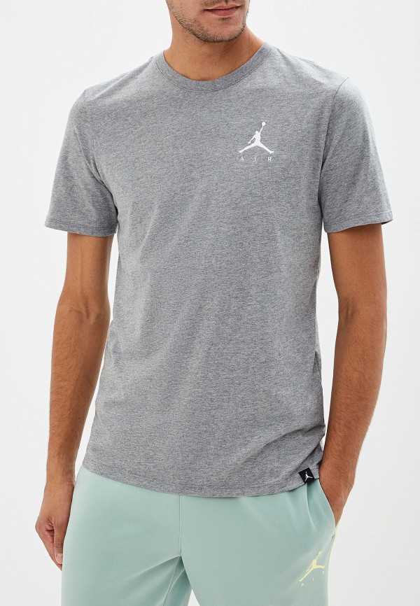 

Футболка Jordan, Серый, Men's Jordan Sportswear Jumpman Air Embroidered T-Shirt