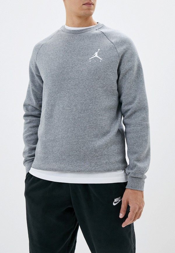 

Свитшот Jordan, Серый, Jordan Jumpman Men's Fleece Crew