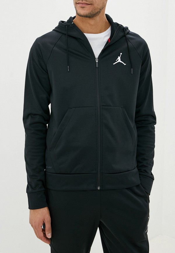 

Толстовка Jordan, Черный, Jordan 23 Alpha Therma Men's Fleece Full-Zip Hoodie