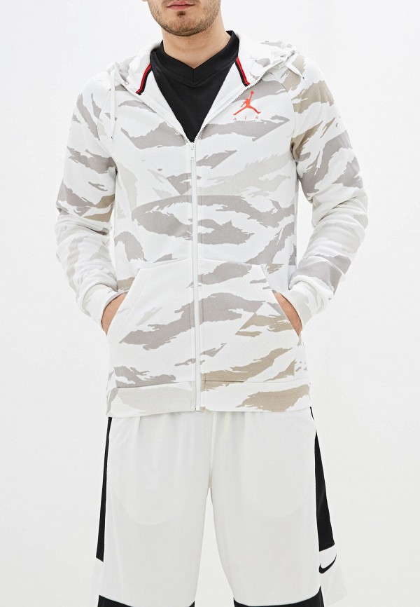 

Толстовка Jordan, Белый, M J JUMPMAN FLEECE CAMO FZ