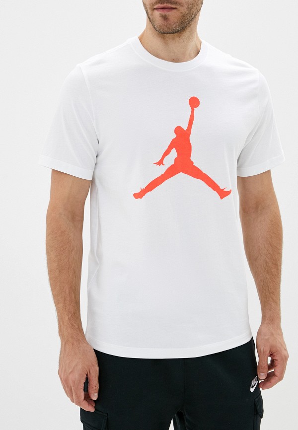 

Футболка спортивная Jordan, Белый, Jordan Jumpman Men's T-Shirt
