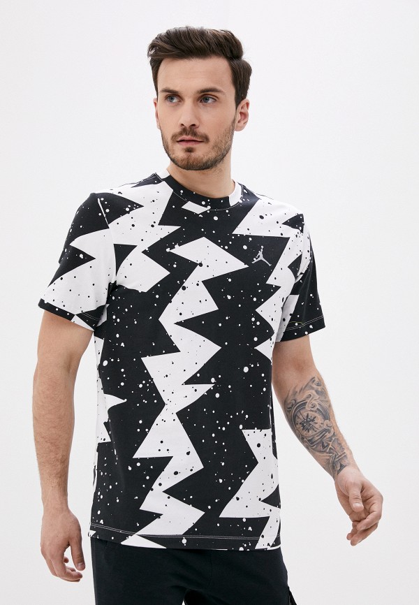 

Футболка Jordan, Черный, M J PRINTED POOLSIDE CREW