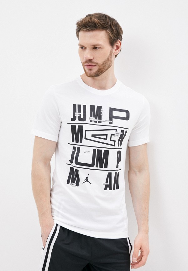 

Футболка Jordan, Белый, M J DFCT JUMPMAN SS CREW