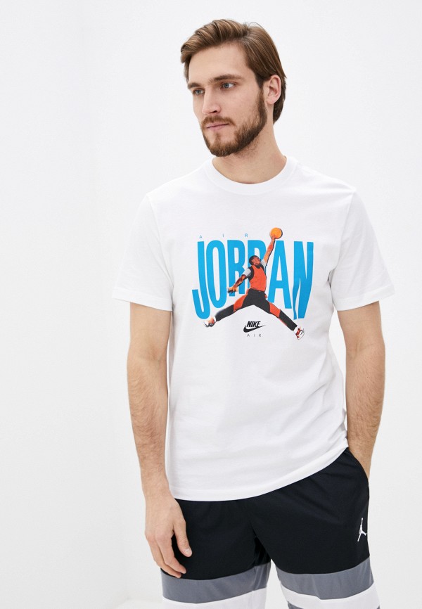 

Футболка Jordan, Белый, M J DFCT SS CREW 2