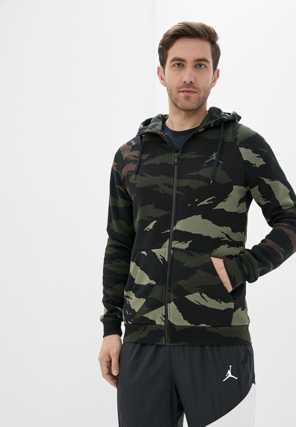 

Толстовка Jordan, Хаки, M J JUMPMAN FLEECE CAMO FZ