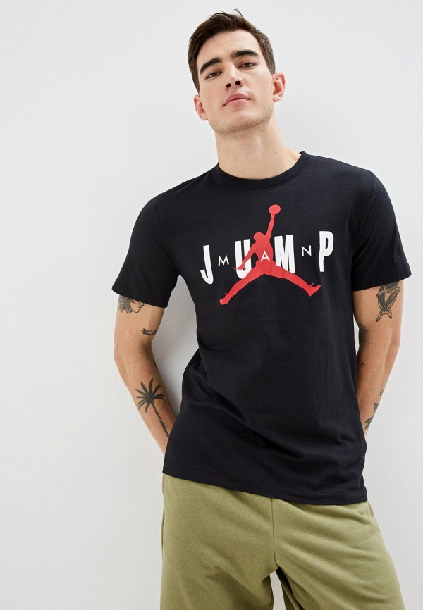 

Футболка Jordan, Черный, M J CTN SS JUMP CREW