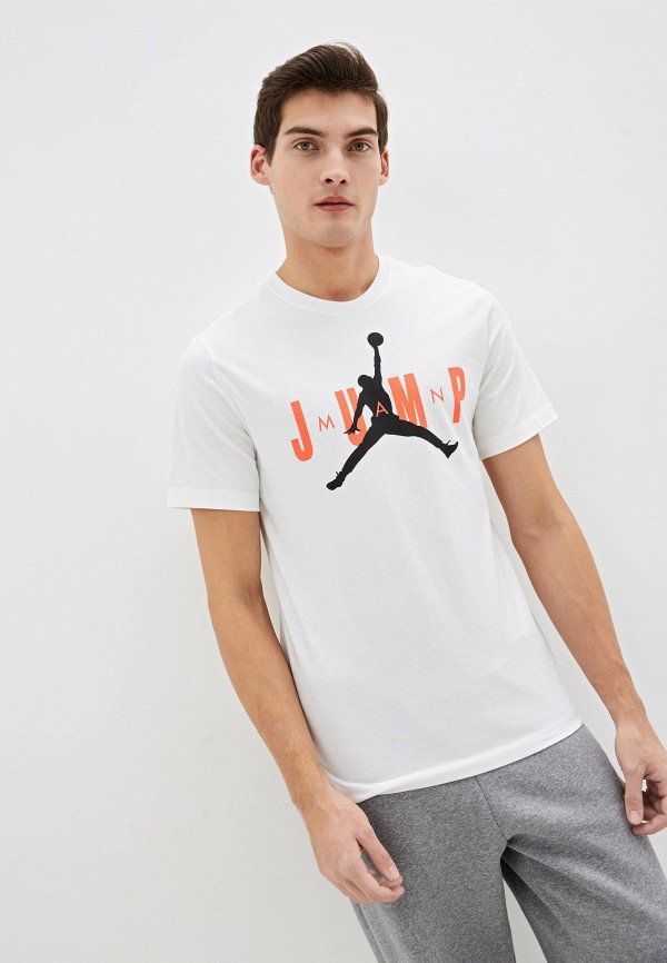 

Футболка Jordan, Белый, M J CTN SS JUMP CREW