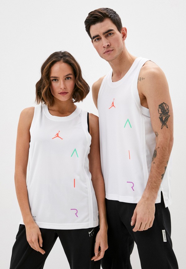 

Майка спортивная Jordan, Белый, M J AIR BBALL JERSEY