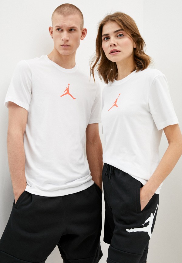 

Футболка Jordan, Белый, M J JUMPMAN DFCT SS CREW