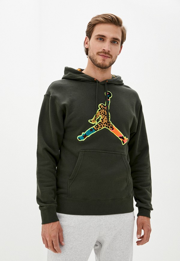 

Худи Jordan, Хаки, M J STM ANML INST FLC TOP
