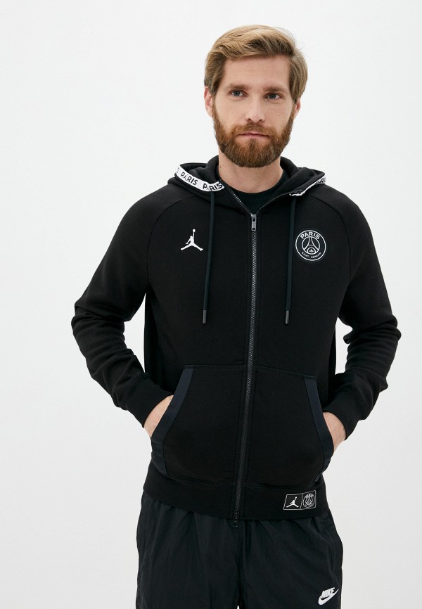 

Толстовка Jordan, Черный, M J PSG BC FLEECE FZ