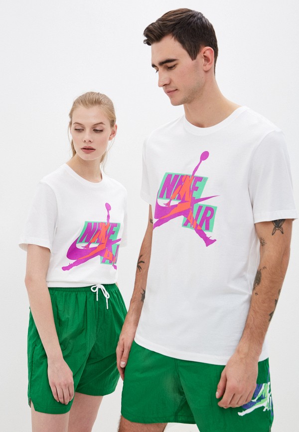 

Футболка Jordan, Белый, M J JM CLASSICS HBR SS CREW
