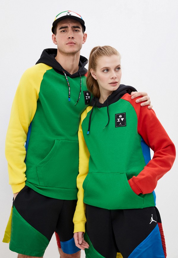 

Худи Jordan, Разноцветный, M J QUAI54 JUMPMAN PO FLEECE