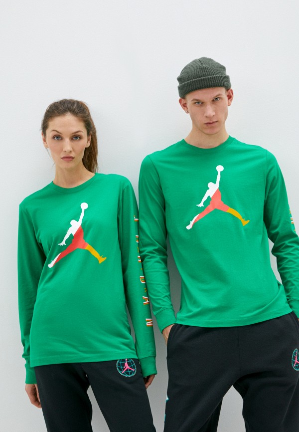 

Лонгслив Jordan, Зеленый, M J SPRTDNA LS CREW